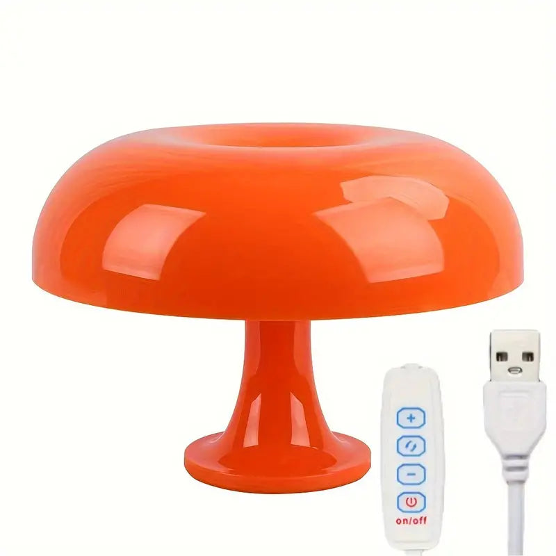 Outdoor USB Charging New Mushroom Table Lamp With Multifunctional Adjustable Lighting