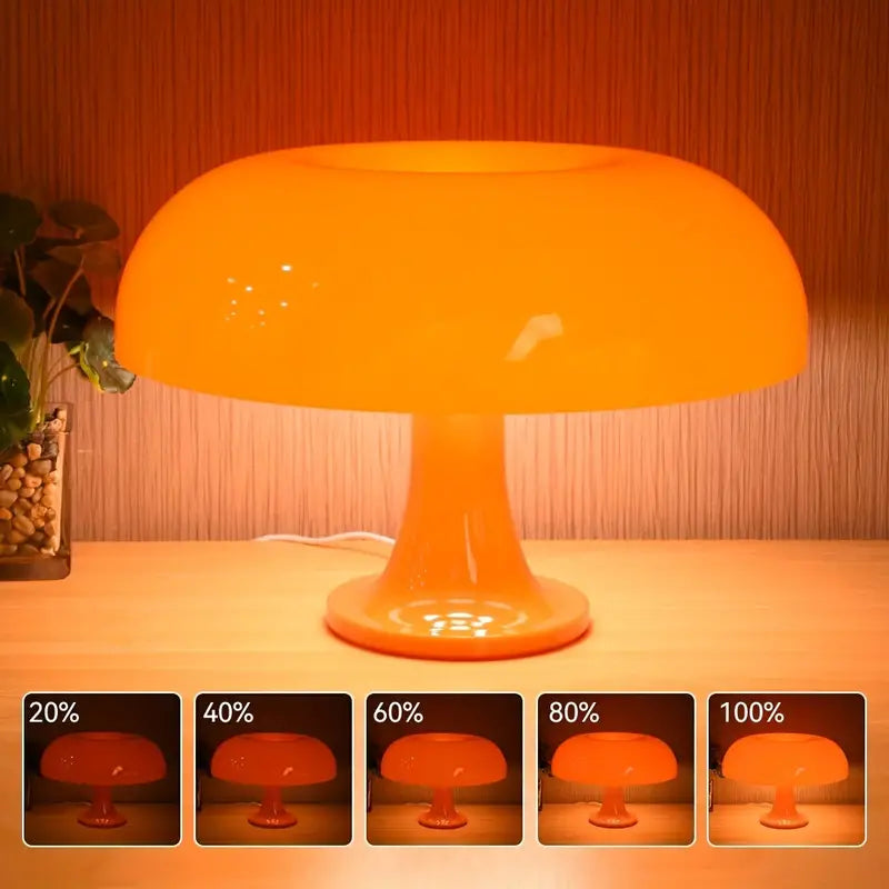 Outdoor USB Charging New Mushroom Table Lamp With Multifunctional Adjustable Lighting