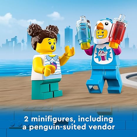 LEGO City Penguin Slushy Van Building Toy