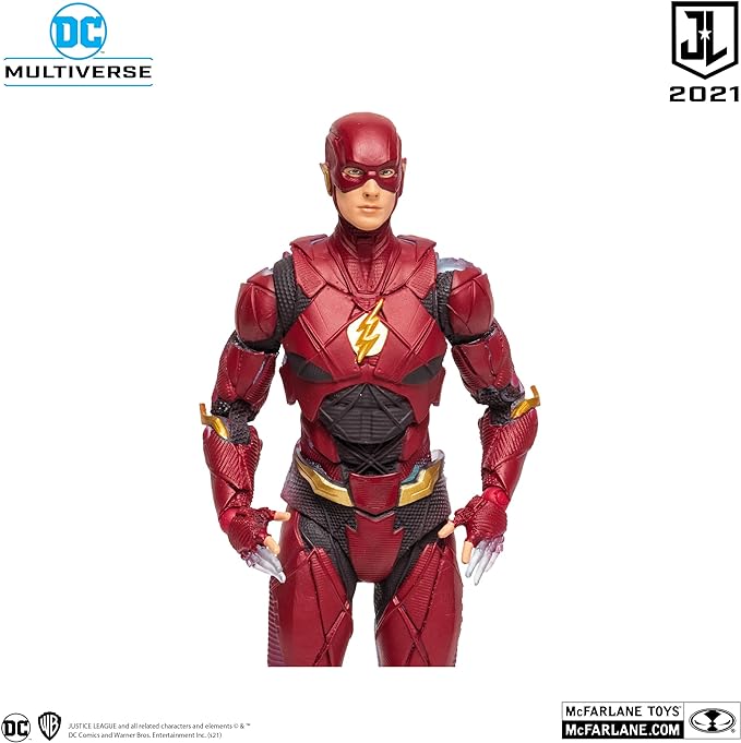 McFarlane Toys DC Multiverse Justice League Movie - Speed Force Flash NYCC