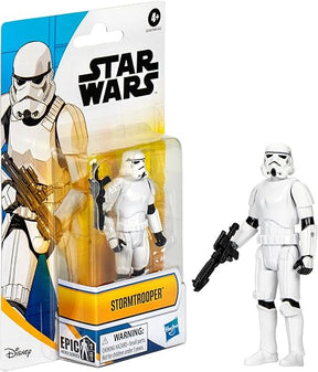 STAR WARS Epic Hero Series Stormtrooper 4-Inch Action Figure & Accessory, Toys for 4 Year Old Boys and Girls