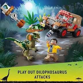 LEGO Jurassic Park Dilophosaurus Ambush 76958