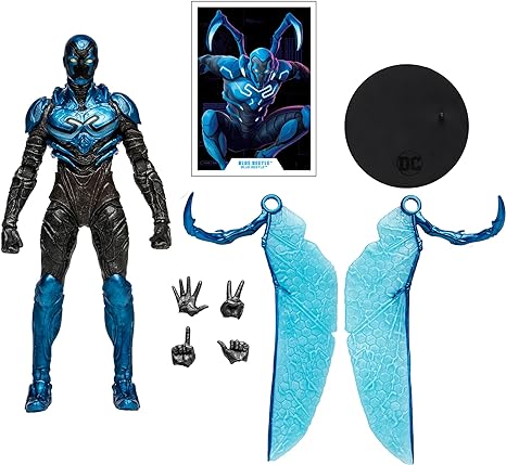 McFarlane Toys - DC Multiverse Blue Beetle Battle Mode (Blue Beetle Movie) 7in Action Figure