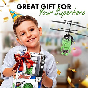 World Tech Toys The Hulk Infrared Flight UFO Big Head Helicopter