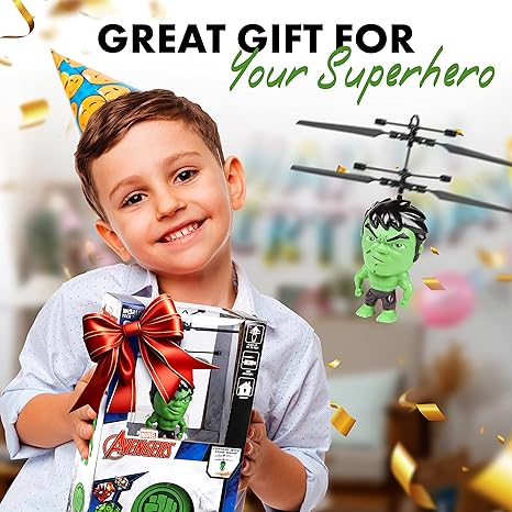 World Tech Toys The Hulk Infrared Flight UFO Big Head Helicopter