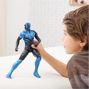 DC Comics, Hero-Mode Blue Beetle Action Figure, 12-inch, blue beetle movie character