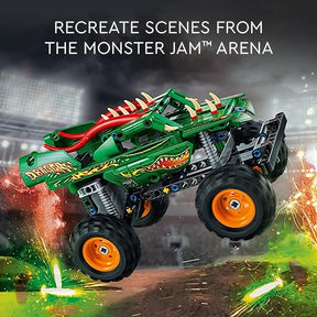 LEGO Technic Monster Jam Dragon Monster Truck Toy for Boys and Girls