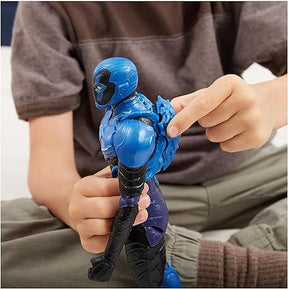 DC Comics, Hero-Mode Blue Beetle Action Figure, 12-inch, blue beetle movie character