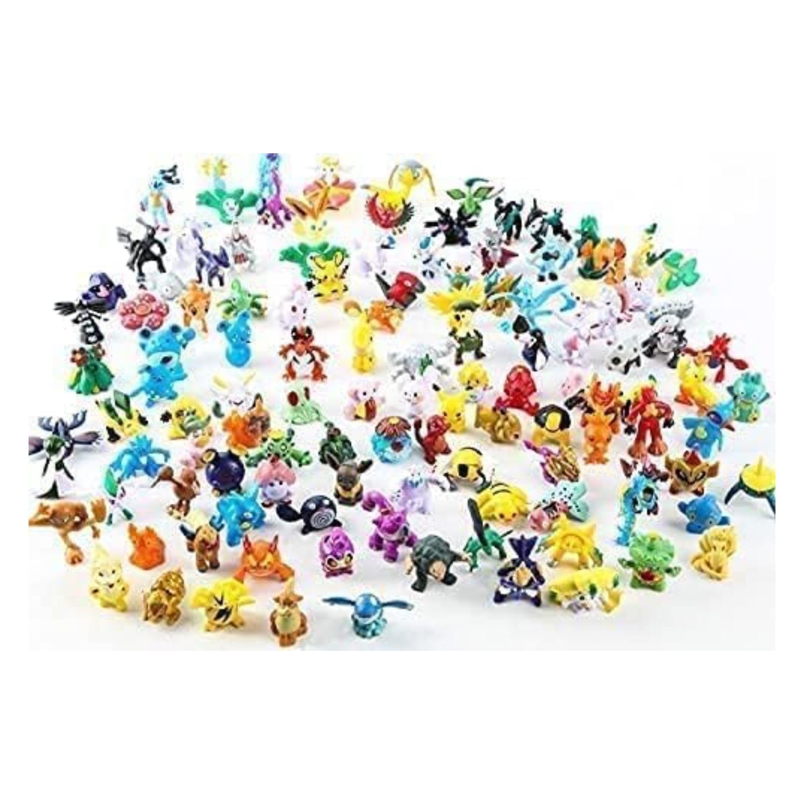 48pcs Anime Theme Figurines Toys Set, Monster Collectible Mini Action Figures for Birthday Party