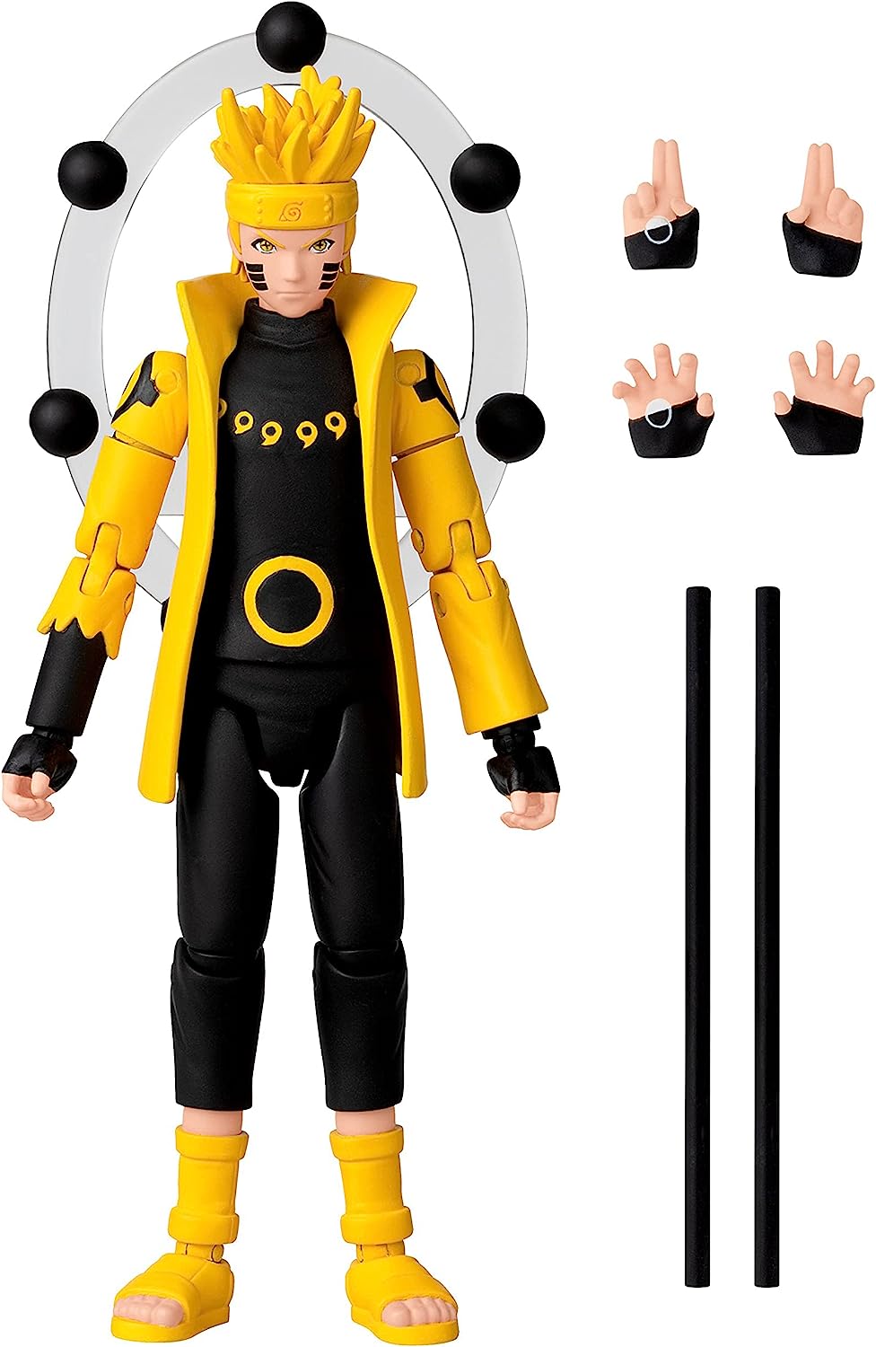 ANIME HEROES - Naruto Shippuden - Naruto Uzumaki Sage of Six Paths Mode Action Figure