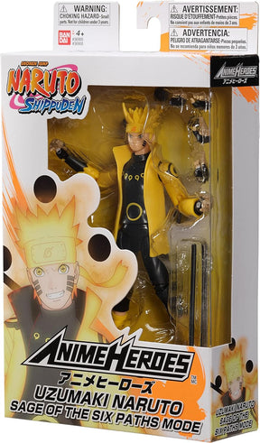 ANIME HEROES - Naruto Shippuden - Naruto Uzumaki Sage of Six Paths Mode Action Figure