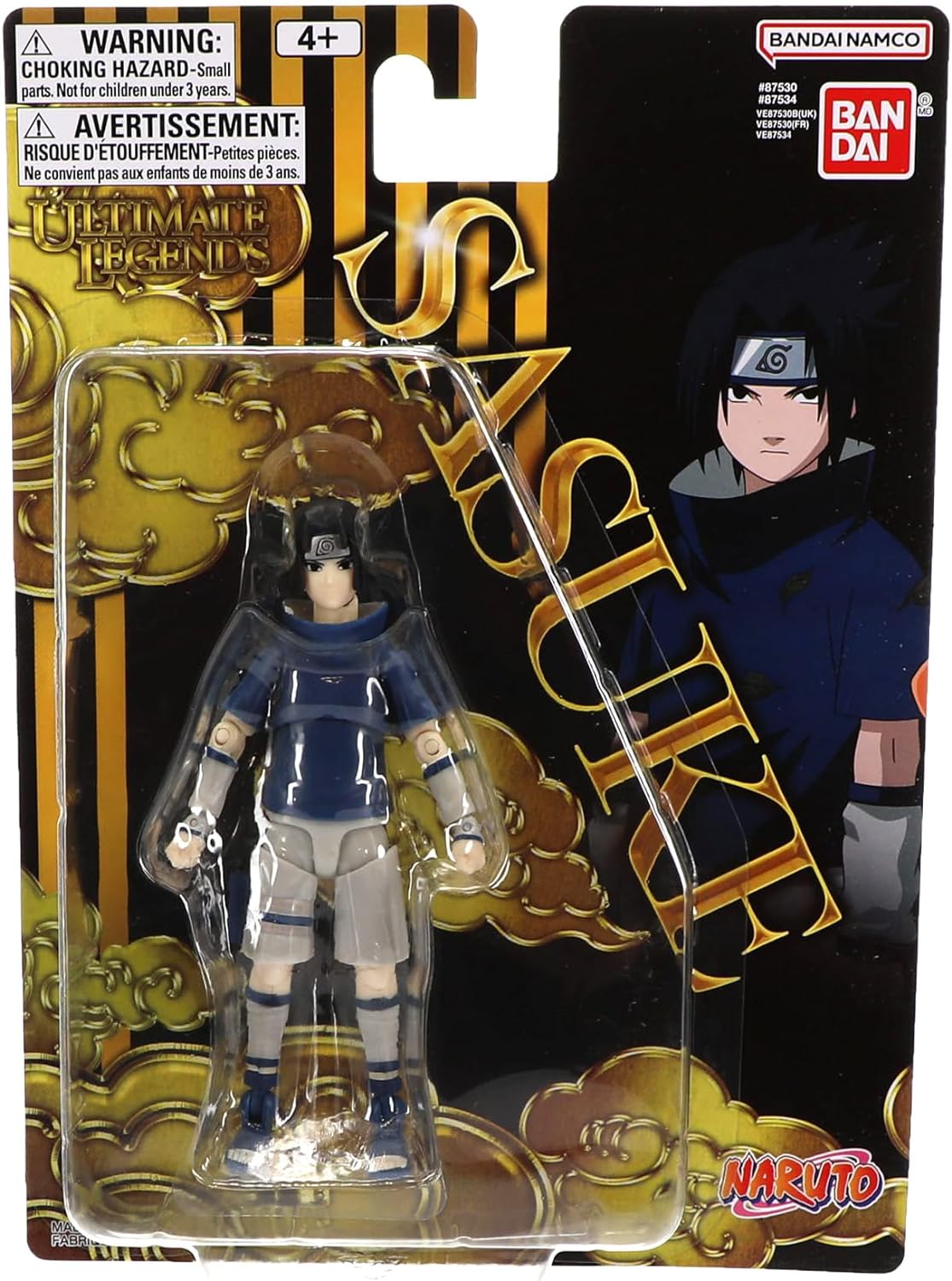 Bandai Namco Ultimate Legends - Naruto 5" Sasuke Uchiha (Young) Action Figure