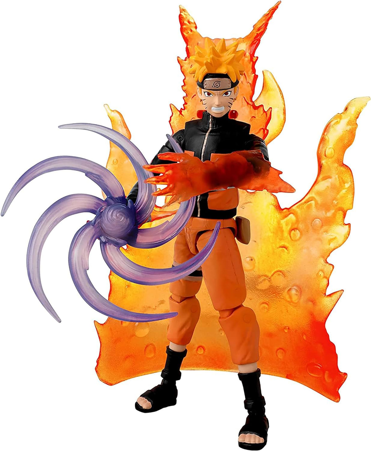 Naruto Anime Heroes Uzumaki Beyond 6.5-Inches Tailed Beast Cloak