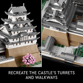 LEGO Architecture Landmarks Collection: Himeji Castle 21060 Building Set, Build & Display this Collectible Model for Adults