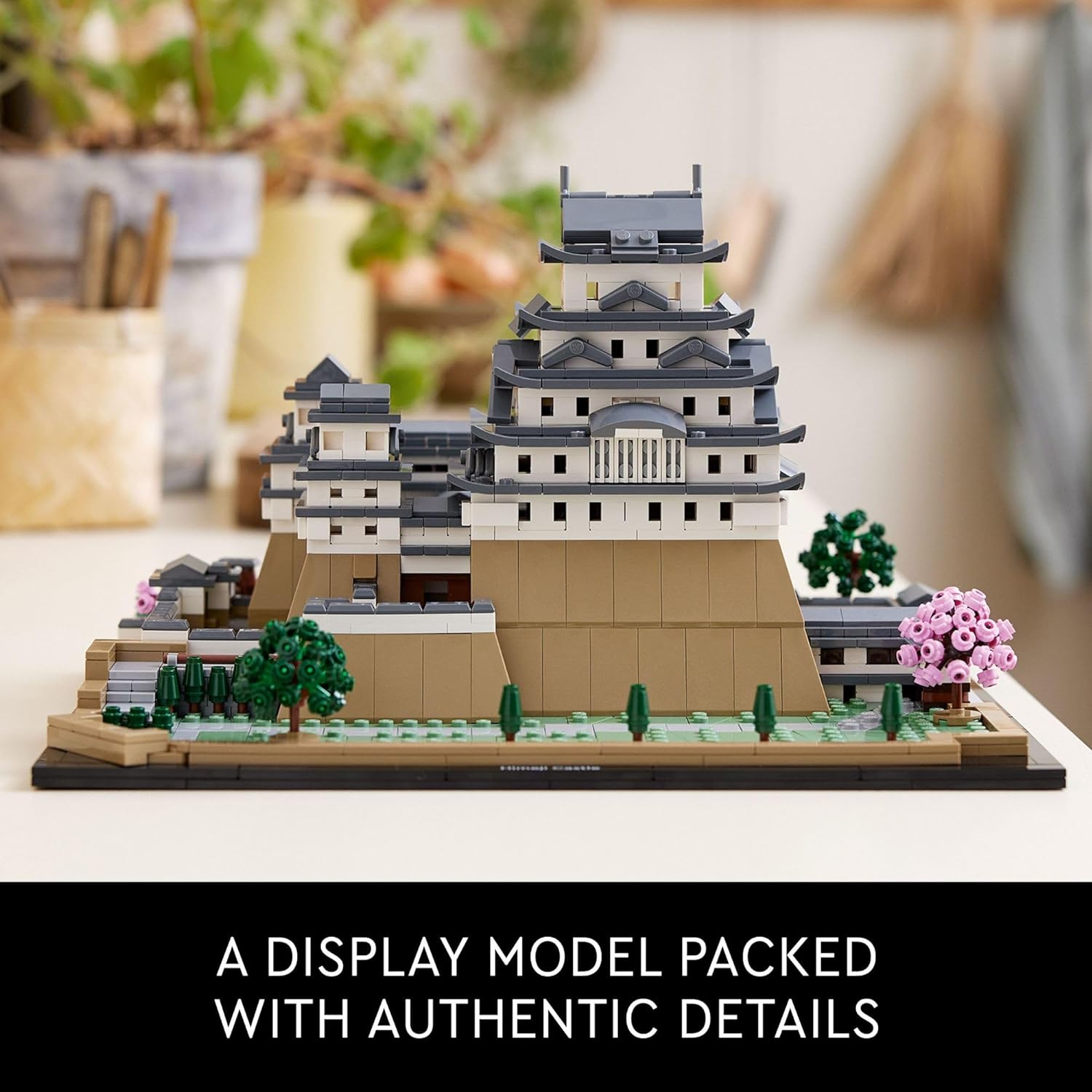 LEGO Architecture Landmarks Collection: Himeji Castle 21060 Building Set, Build & Display this Collectible Model for Adults