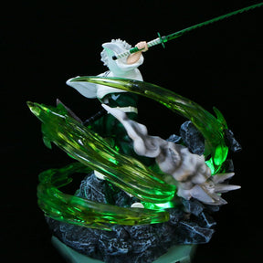 Shinazugawa Sanemi Figure,Figure can be Lighting up,Anime Figure Environmental PVC Collection Statue Model