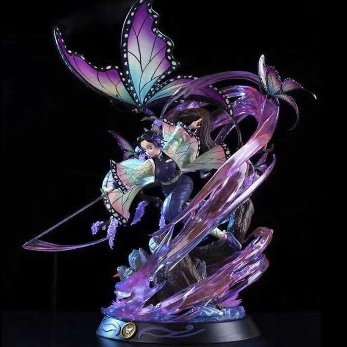 Kochou Shinobu Action Figure,Anime Figure Environmental PVC Collection Statue Model