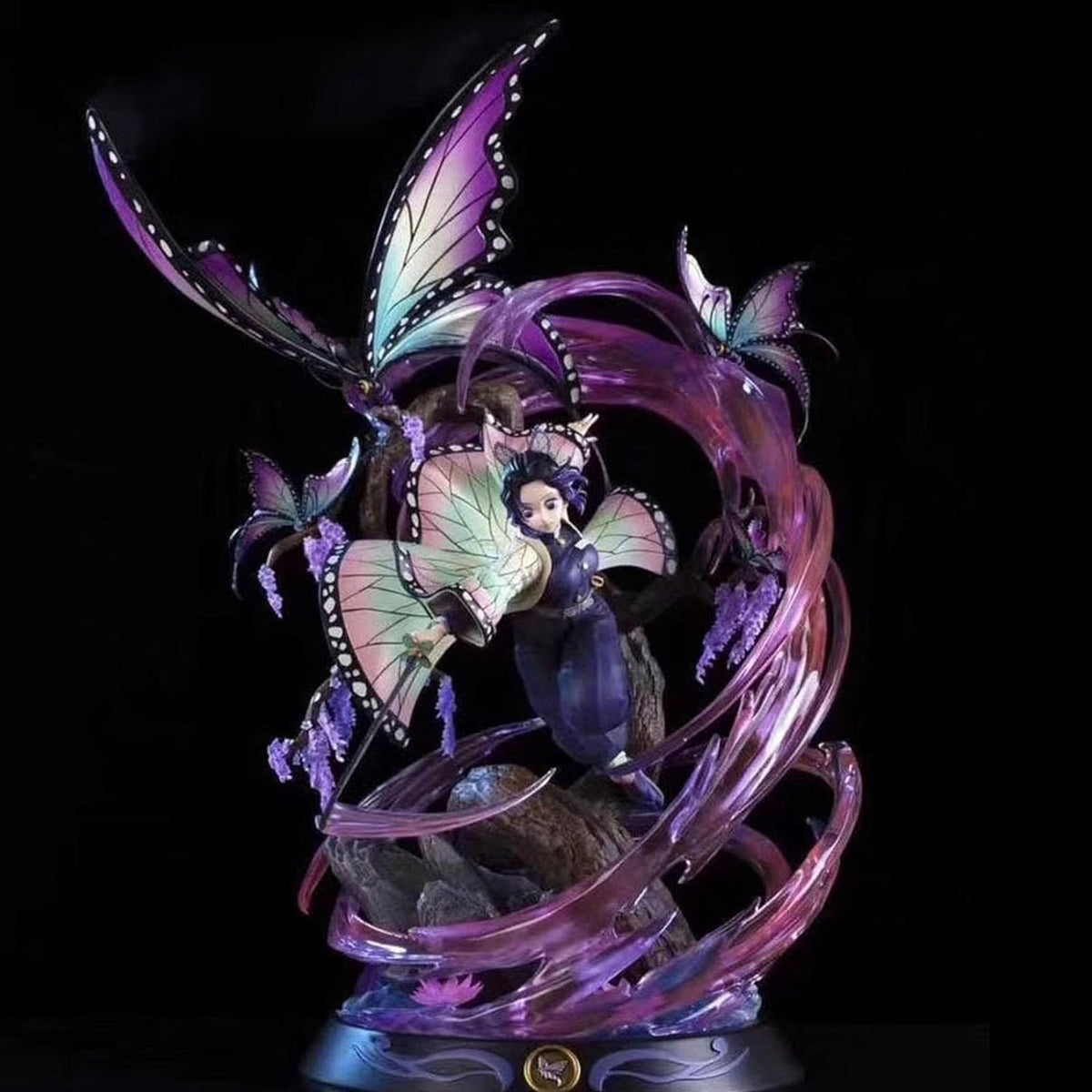 Kochou Shinobu Action Figure,Anime Figure Environmental PVC Collection Statue Model