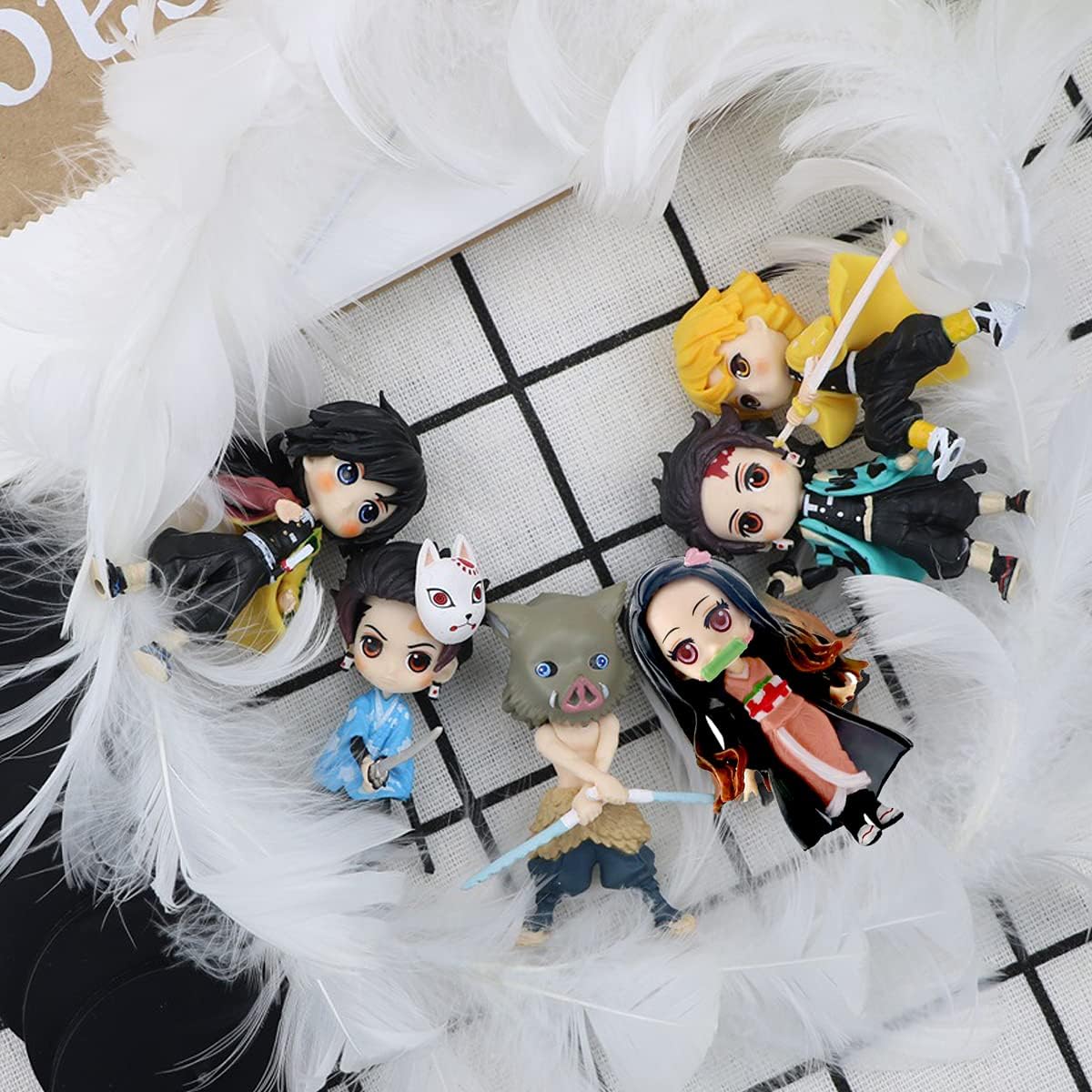 Demon Slayer Series Figure Toys of 6pcs Set