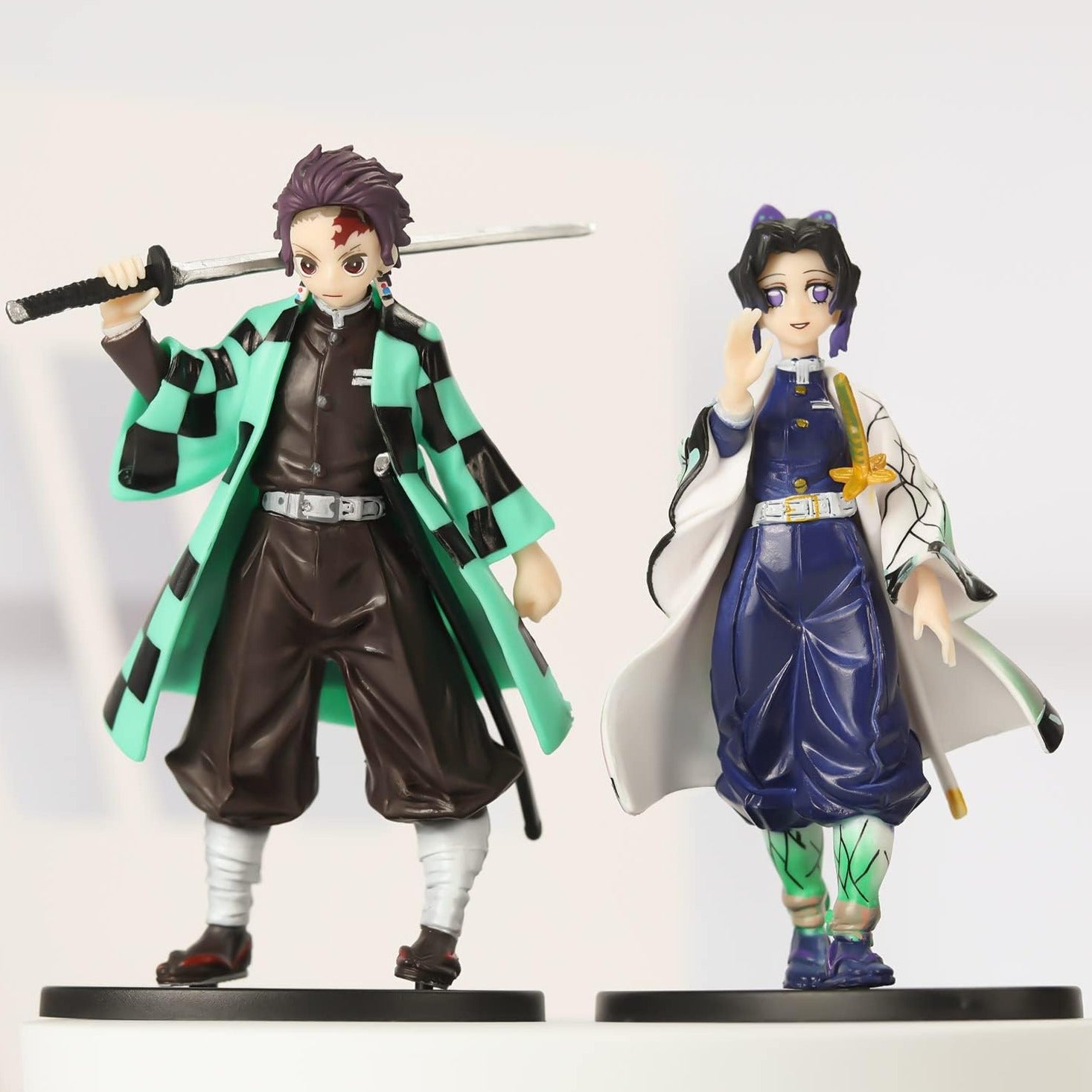 Demon Slayer Action Figure Set - Collectible Figurine Gifts Decoration Figures Toy 6 PCS Set 6.3 Inch