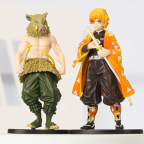 Demon Slayer Action Figure Set - Collectible Figurine Gifts Decoration Figures Toy 6 PCS Set 6.3 Inch