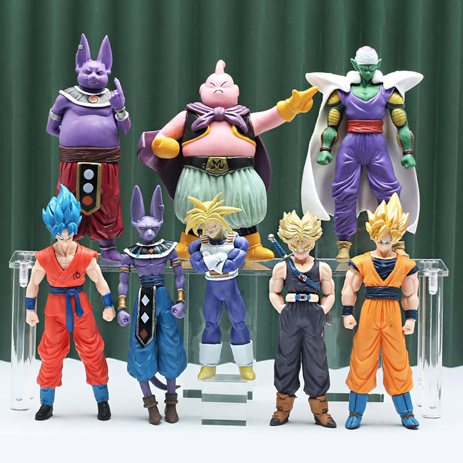 5.7" Goku Action Figures,Set of 8 Super Hero Anime Action Figure Toys,Classic Characters Action Figure