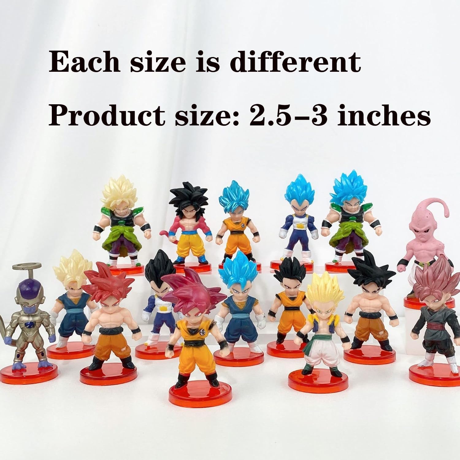 Dragon Ball Z 16-Piece Action Figure Set