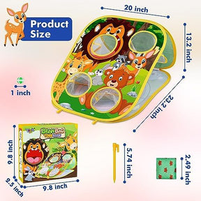 Animal Bean Bag Toss Game | for Boys and Toddlers | Ages 3-6