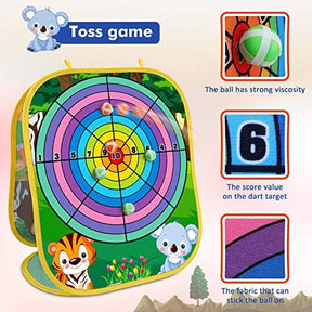 Animal Bean Bag Toss Game | for Boys and Toddlers | Ages 3-6