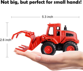 Construction Toys for 3 Years Old Boys Girls Kids, Construction Truck Toys Vehicles Sand Toys Trucks Excavator, Bulldozer, Road Roller