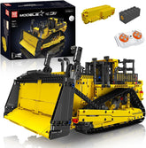 Mould King RC Bulldozer Building Set for Adults, Bulldozer Truck Construction Vehicle Model with Motors, APP Control Truck with Engines, 1508 Pieces