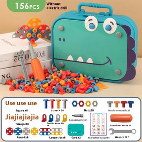 Screw Tool Box Assembly Toy for Kids | MUJHY ISK Educational Building Set