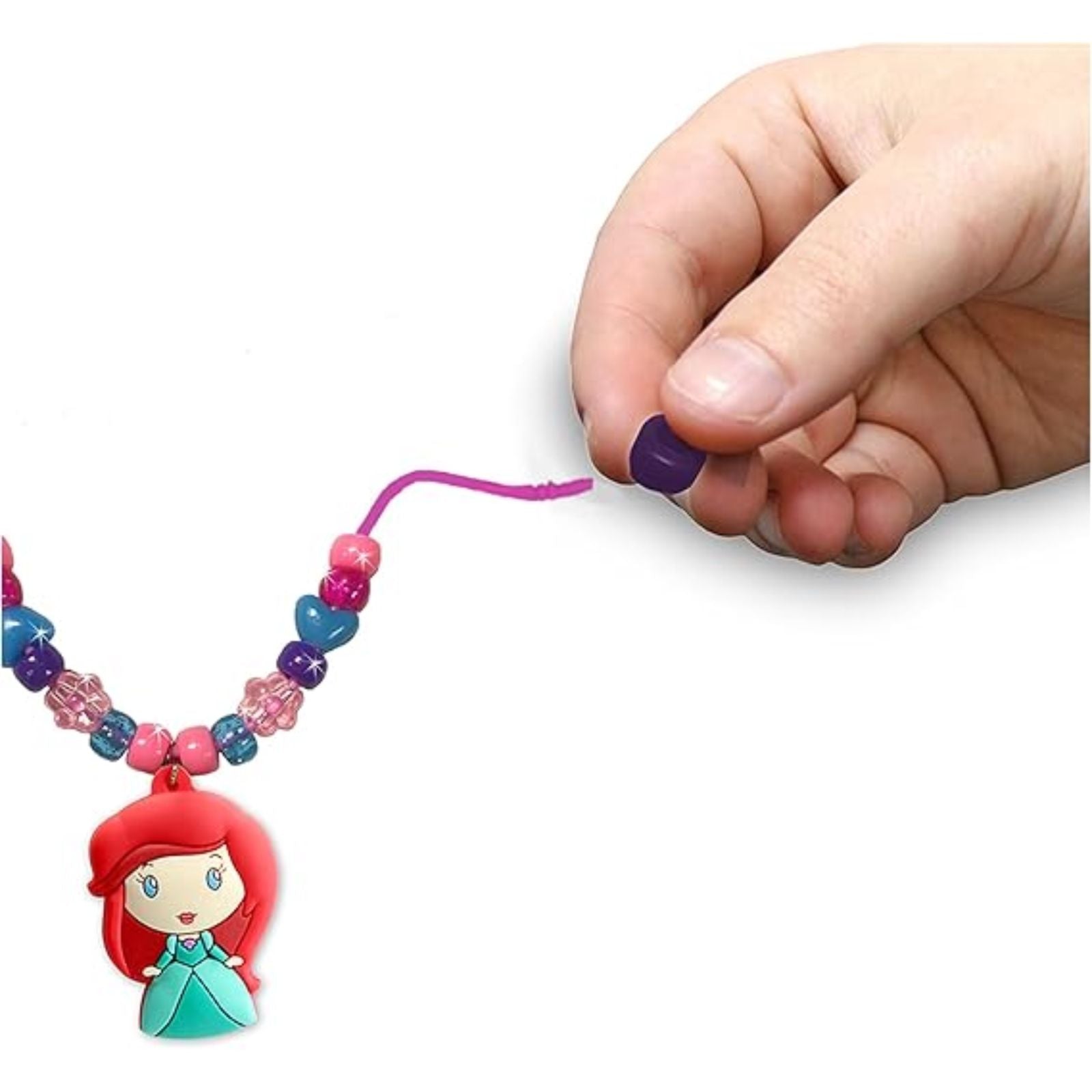 "Tara Toy Disney Princess Necklace Activity Set - Creative Jewelry Kit for Kids"