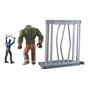 Mattel DC Comics Multiverse 4" Arkham City Nightwing and Killer Croc Figure (2-Pack)