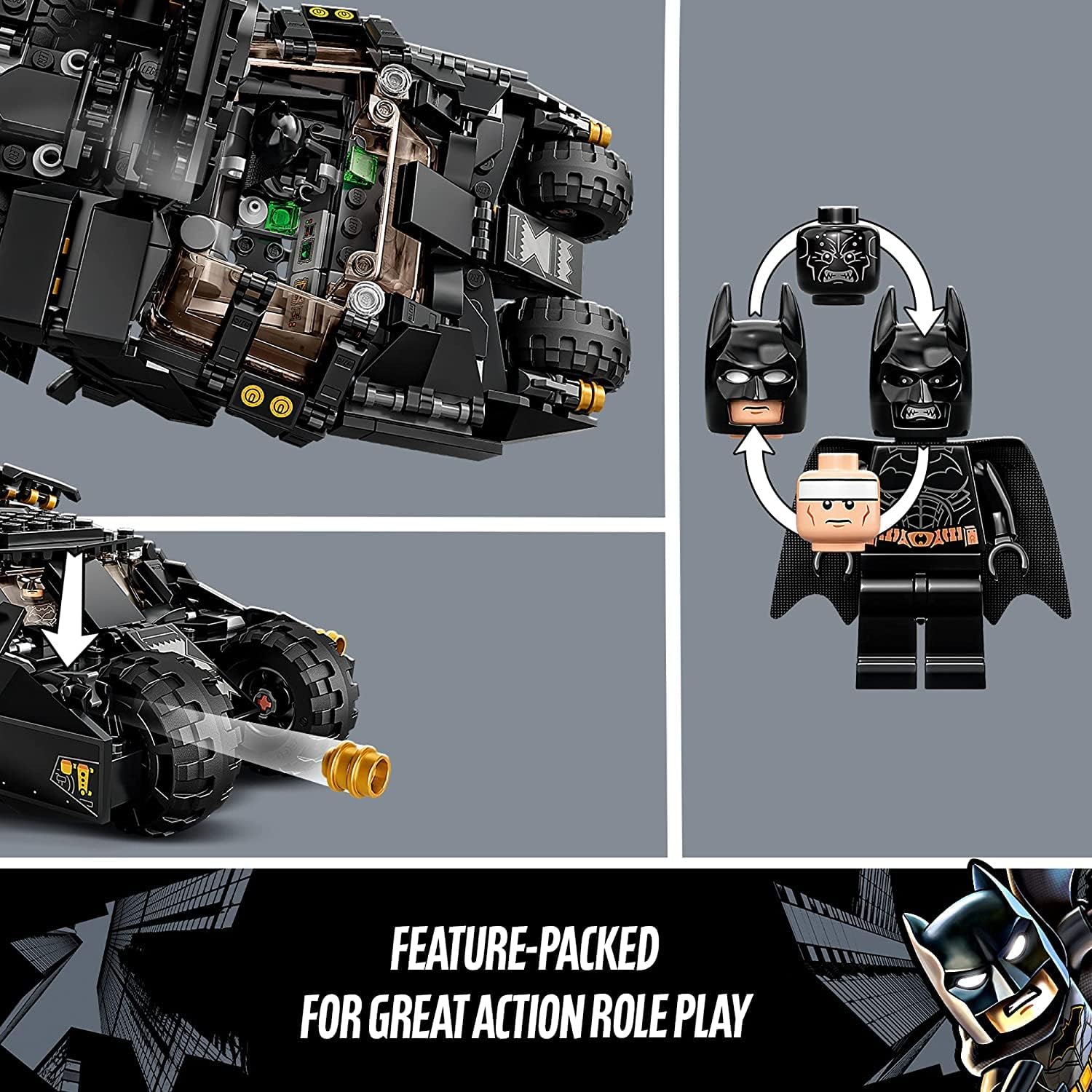 LEGO DC Batman Batmobile Tumbler: Scarecrow Showdown