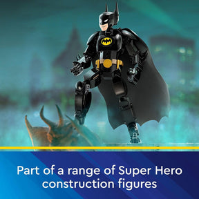 LEGO DC Batman Construction Figure Buildable DC Action Figure, Fully Jointed DC Toy for Play and Display