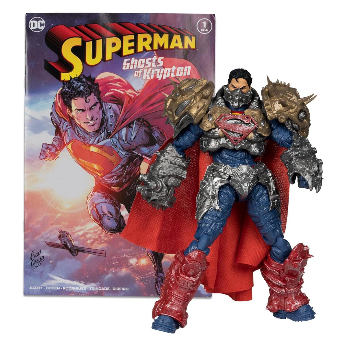 McFarlane Toys - DC Direct Page Punchers Superman 7in Action Figure with Superman Comic