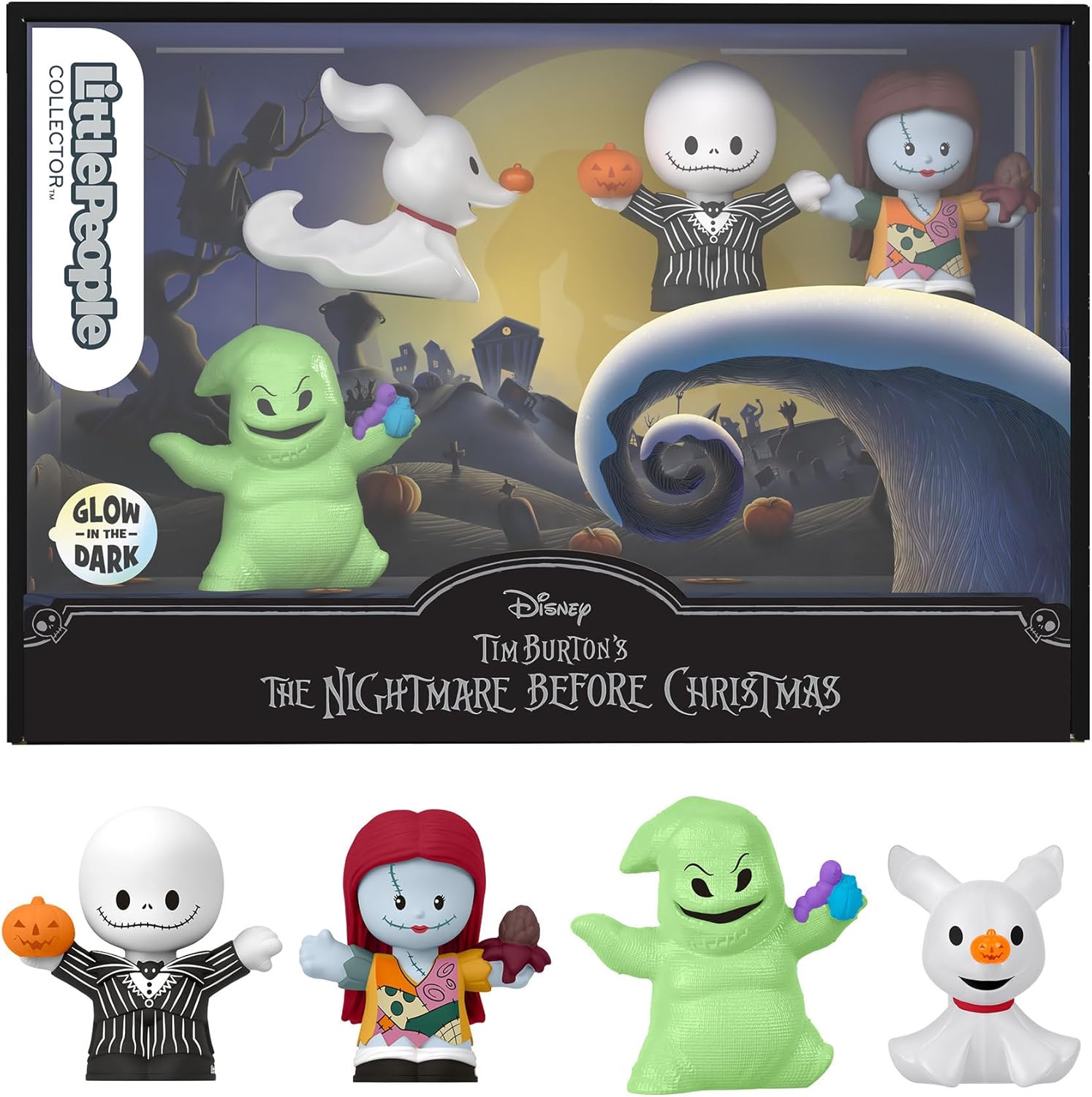 Little People Disney Tim Burton's NBX Special Edition Set