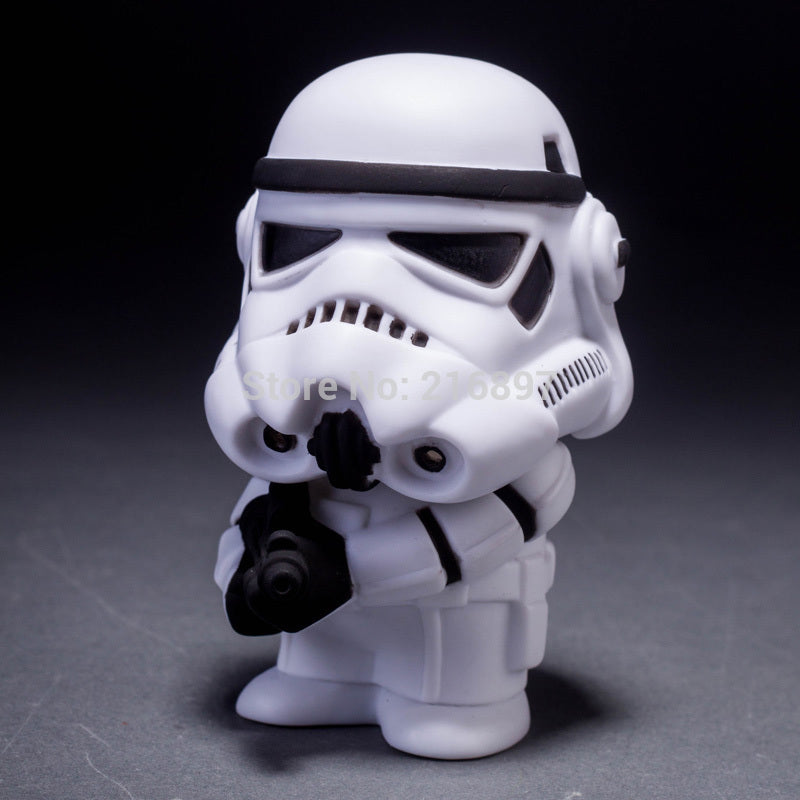 10cm Cute Style Star War Darth Vader & STORM TROOPER Action Figure Model Toys