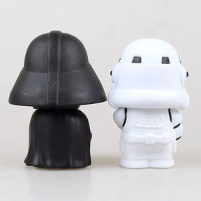 10cm Cute Style Star War Darth Vader & STORM TROOPER Action Figure Model Toys