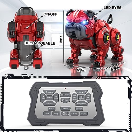 Robot Dog for Kids | Red