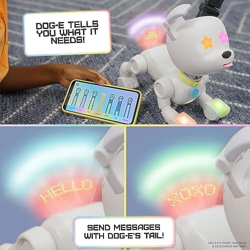 Interactive Robot Dog with Colorful LED Lights | 200+ Sounds & Reactions