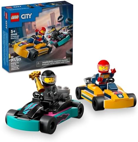 LEGO City Go-Karts and Race Drivers Toy Playset