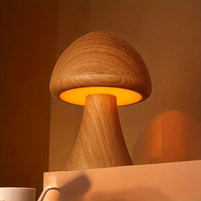 Cute Mushroom Night Light, USB Light With Touch Sensor, Portable Dimmable Bedside Lamp With USB Charging