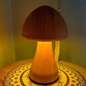 Cute Mushroom Night Light, USB Light With Touch Sensor, Portable Dimmable Bedside Lamp With USB Charging