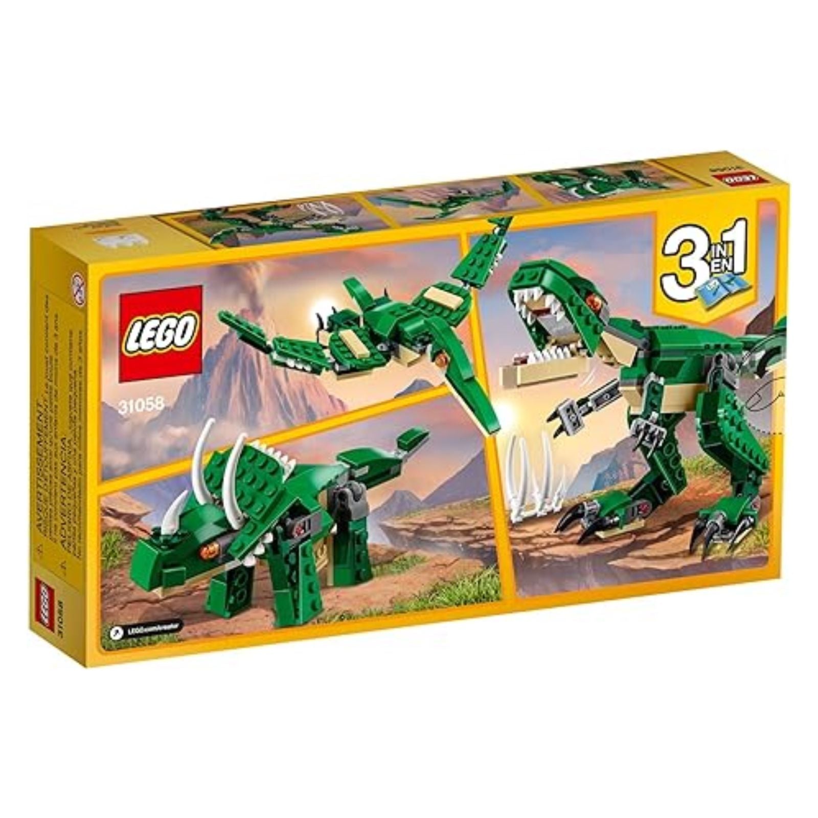 LEGO Creator 3 in 1 Mighty Dinosaur Toy