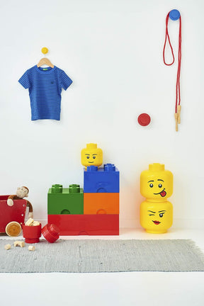 Lego Storage Heads Stackable Storage Container