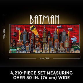 LEGO DC Batman: The Animated Series Gotham City Build and Display Adult Set with Mini figures, DC Collectible Gift for Fans