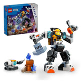 LEGO City Space Construction Mech Suit Building Set, Fun Space Toy for Kids Ages 6 and Up