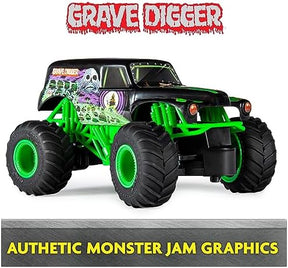 Monster Jam Remote Car Monster Truck | 1:24 Scale, 2.4 GHz, | Ages 4 and up